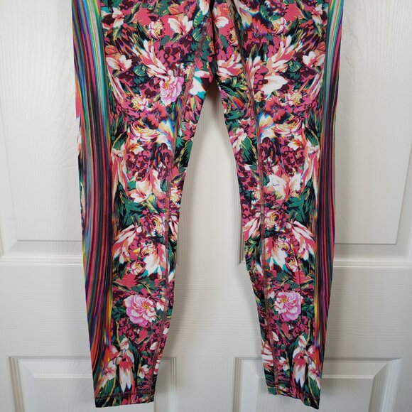 Lululemon Spectrum Wunder Under Hi-Rise Tight  28" Multicolor Floral Size 8 - Picture 3 of 9